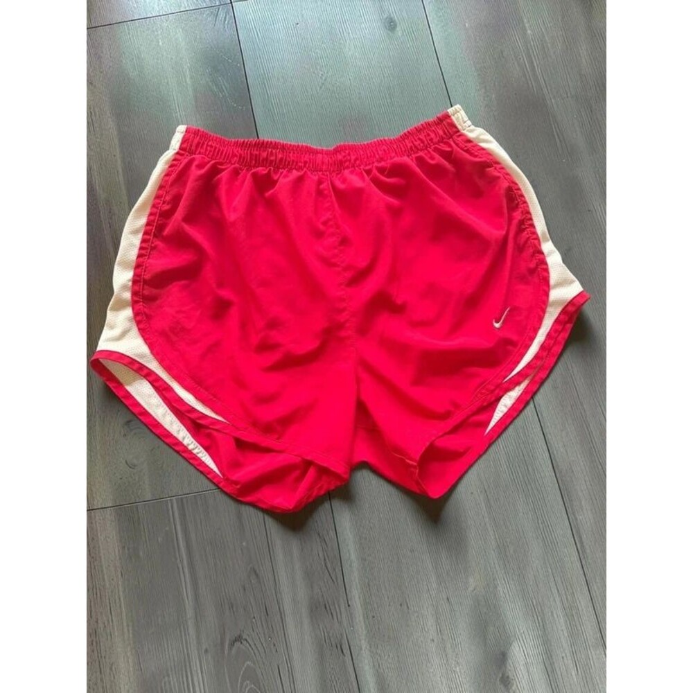 Nike Dri-FIT Women’s Running Shorts - Pink/White - Size: S Preowned